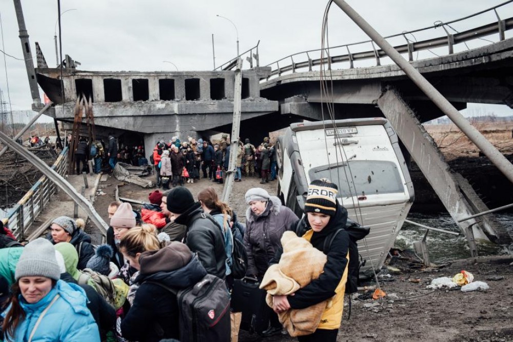 Propaganda rusă a fabricat un nou motiv pentru invadare: Susține că Ucraina pregătea un atac asupra Donbas, așa că Rusia era obligată să apere cetățenii ruși